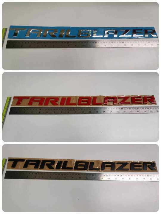 พลาสติกชุบโครเมี่ยม-คำว่า-trail-blazer-สำหรับติดรถ-chevrolet-trailblazer-ทำจาก-พลาสติก-abs-อย่างดี-ติดรถ-แต่งรถ-โตโยต้า-สีแดง-สีเงิน-สีดำ