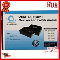 ✨✨#BEST SELLER กล่องแปลงสัญญาณ VGA TO HDMI CONVERTER with audio รุ่น FY1316 (Black) ##ที่ชาร์จ หูฟัง เคส Airpodss ลำโพง Wireless Bluetooth คอมพิวเตอร์ โทรศัพท์ USB ปลั๊ก เมาท์ HDMI สายคอมพิวเตอร์