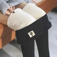 [COD] Leggings Warm Thickening Tight-fitting Cashmere Color Waist Stretchy