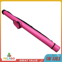 Pelaso Hard Pool Cue Case 2หลุมหนังเทียมพร้อมอุปกรณ์เสริมสายคล้องไหล่