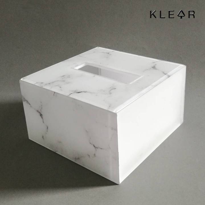 klearobject-marble-tissue-box-s-กล่องทิชชู่ลายหินอ่อน-อะคริลิคเกรด-a-เงางาม-เหมาะสำหรับกระดาษ-popup-กล่องใส่กระดาษทิชชู่-กล่องทิชชู่-กระดาษทิชชู่-popup