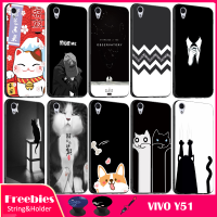 เคสโทรศัพท์ VIVO Y51และเชือก,เคสซิลิโคนนิ่มสำหรับ VIVO