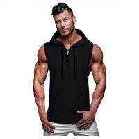 hot【DT】 MRMT 2023 Brand New Mens Top Hooded Sleeveless T-shirt Male Man T Shirt