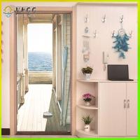 VHGG Waterproof 3D Stairs Art Door Sticker Removable Door Murals Wallpaper Livingroom Bathroom Self-Adhesive Bedroom