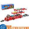 Transport carrier truck car toy with mini cars catapulting transporter - ảnh sản phẩm 2