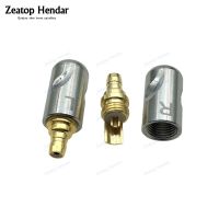 ❈▫✺ 1Pair HIFI Earphone Pin Headphone Audio Jack Gold Copper Plug for IE400 IE500 IE500pro 1690TI HiFi Headset DIY Connector