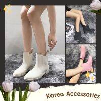 Korean? รองเท้าบูทแฟชั่น ทรงสั้นกันน้ำกันลื่น 3 สี เบอร์ 35-39