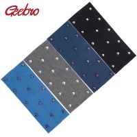 【CW】 Geebro Brand Women  39;s Flat Cotton Headband Fashion Pearls Rhinestones Headbands for Stretch Hair Band Turban Wrap