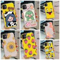 №▩ Cute Animal Painted Case For Xiaomi Redmi Note 10 10s Pro Max Matte Shell Bags Silicone TPU Soft Thin Phone Protective Cover