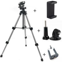 3 Section Mini Tripod Digital Camera Tripod Phone Portable Travel Smartphone Tripod for Selfie Action Camera Phone Tripod Mount Selfie Sticks