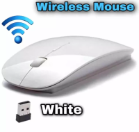 เมาส์ไร้สาย Wireless Mouse ใช้ถ่าน AA เชื่อมต่อกับคอมพิวเตอร์และโน๊ตบุ๊ค