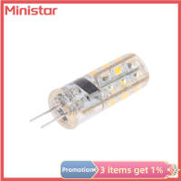 Ministar โคมไฟลูกปัดแพทช์ Led หลอดไฟสว่างมาก G4 3W แหล่งจ่ายไฟแบบฟองปลั๊กอินประหยัดพลังงานแหล่งจ่ายไฟ12V ประหยัดพลังงานโคมไฟลูกปัด220V