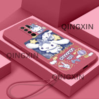 สำหรับ Redmi 9เคสโทรศัพท์ Tooncutecute ดีไซน์ TPU อ่อนลายการ์ตูนเคสนิ่มที่ได้รับความนิยมดีไซน์ขอบตรงฟรีสายคล้อง