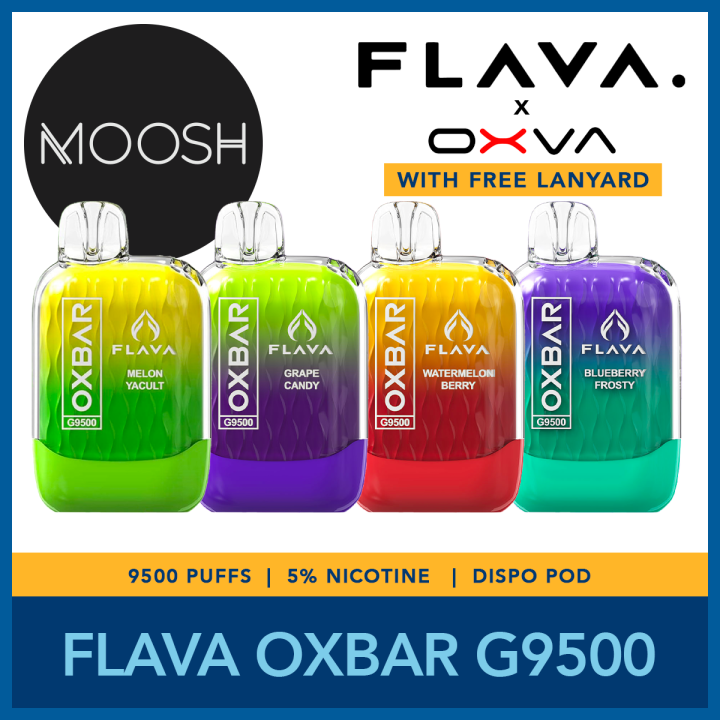 Original Oxbar 9500 Flava by Oxva 9500 Puffs Disposable Pod | Lazada PH