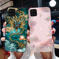 Case สำหรับ Samsung Galaxy A12 M12 Case Soft Slim มังกรงูปกคลุมสำหรับ Samsug A12 M12ปลอก6.5