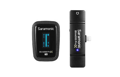 ไมค์ไวเลส Saramonic Blink500 Pro X B3 Wireless Microphone For Smartphone Lightning (IOS) ไมค์ไวเลสสำหรับสมาร์ทโฟนระบบ IOS (รับประกันศูนย์ไทย) - สามารถออกใบกำกับภาษีได้