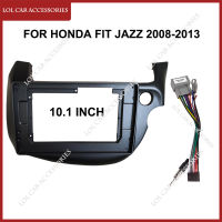 10.1นิ้วสำหรับ Honda Fit JAZZ 2008-2013รถวิทยุสเตอริโอ Android MP5 Player 2 DIN HEAD Unit fascia แผงปลอกกรอบ Dash COVER