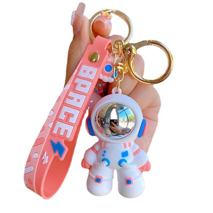 นักบินอวกาศ-keyfob-นักบินอวกาศการ์ตูนตุ๊กตาชายและหญิงคู่กระเป๋ารถจี้ตุ๊กตาเครื่อง-1czv