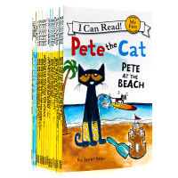 I can read series English original childrens picture book entry level Pete the cat picture book Pete cat 18 full set sales series English graded reading childrens picture book enlightenment learning icanread