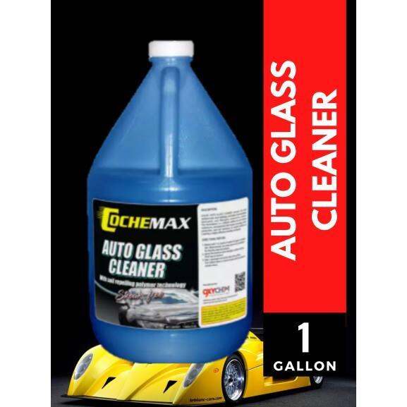 COCHEMAX Auto Car Glass Cleaner 1 GALLON (Watermarks Repellant Acid
