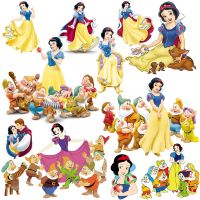 Snow White Disney Patches for Clothing Parches Termoadhesivos Para Ropa Heat Transfer Stickers DIY Cloth Appliques for Clothing Fashion Accessories