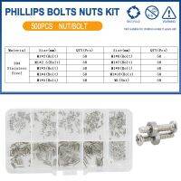 ชุดมาเธอร์บอร์ด PCB หัวกลม Phillips Cross ชุดแป้นเกลียวสกรูนาฬิกาสแตนเลสแว่นตาเหล็ก M1.4 M1.2สกรูเล็ก M1.6