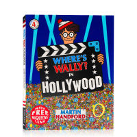 Where is Willie? In Hollywood where s Wally? In Hollywood find a mini book to cultivate childrens concentration and observation paperback English Enlightenment picture book