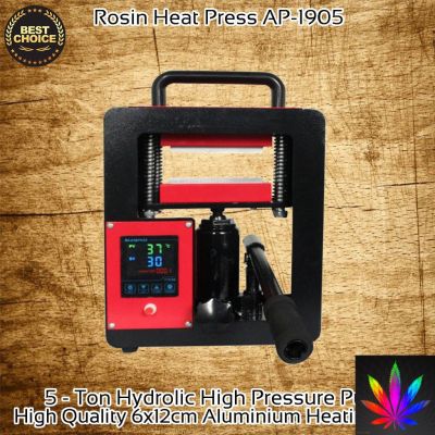 [สินค้าพร้อมจัดส่ง]⭐⭐ส่งฟรี! 5 Ton Hydraulic High Pressure Dual 6x12cm heating plate Rosin Press Machine AP1905 จัดส่งจากไทย | Auplex-AP1905[สินค้าใหม่]จัดส่งฟรีมีบริการเก็บเงินปลายทาง⭐⭐