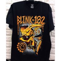 【New】Blink 182 เสื้อเชิ้ต สีดํา