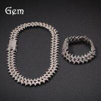 [Free ship] and 16mm Barbed Cuban Hip-Hop Mens Exaggerated Personality Factory Sales