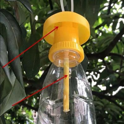 2Pcs Fruit Fly Trap Killer Plastic Trap Catcher Insect control Farm Orchard