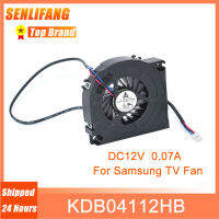 12V KDB04112HB สำหรับ Samsung Fan UE55HU8500T UE55HU8500 UE55HU8500TXXU UN55HU8550F UE55HU7500 UA55JS9800 UA65JS9800