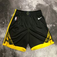 The most popular high-quality jersey 2023NBA Mens Golden State Warriors 2023 Black Embroideried Basketball Shorts