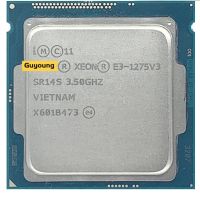 V3 E3-1275 YZX Xeon E3 E3-1275V3 1275 V3 E3 3.5 GHz ใช้ Quad-Core แปด-Thread เครื่องประมวลผลซีพียู84W LGA 1150