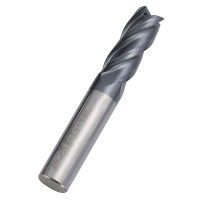 YFT ใบมีดคาร์ไบด์ End Mills เครื่องตัดขลุ่ยเส้นผ่านศูนย์กลาง12มม. เหล็กทังสเตน HRC45 CNC ตัดเครื่องมือ