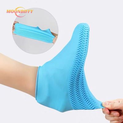 Reusable Shoe Cover Boots Waterproof Shoe Cover Silicone Material Unisex Shoes Protectors Rain Boots for Indoor Outdoor Rainy Shoes Accessories