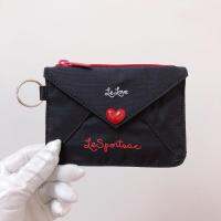 Lesportsac 2023 2021ใหม่สไตล์จี้กระเป๋าแฟชั่นรูปหัวใจมินิกระเป๋าพิมพ์บัตร3648