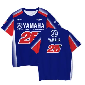 Yamaha T-shirt 3D High Quality Men's Graphic Printed Motorcycle Racing Crew  Neck Round Short Sleeve for Car Moto Sport and Fans Sportswear 