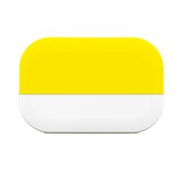 Bluetooth 5.2 Speaker Wireless Bone Conduction Music Box Support TF Card Mini Stereo Player Under Pillow (Yellow)