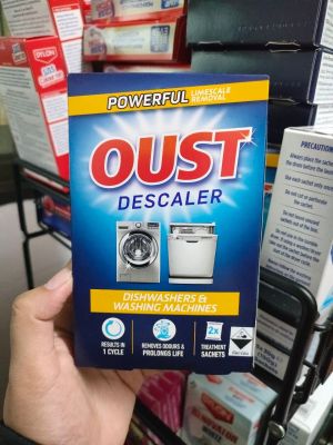 Oust 🧳ผงทำความสะอาดเครื่องซักผ้าและเครื่องล้างจาน🧳 dishwasher &amp; washing machine descaler 🔥ถูกสุดๆไปเลย🔥