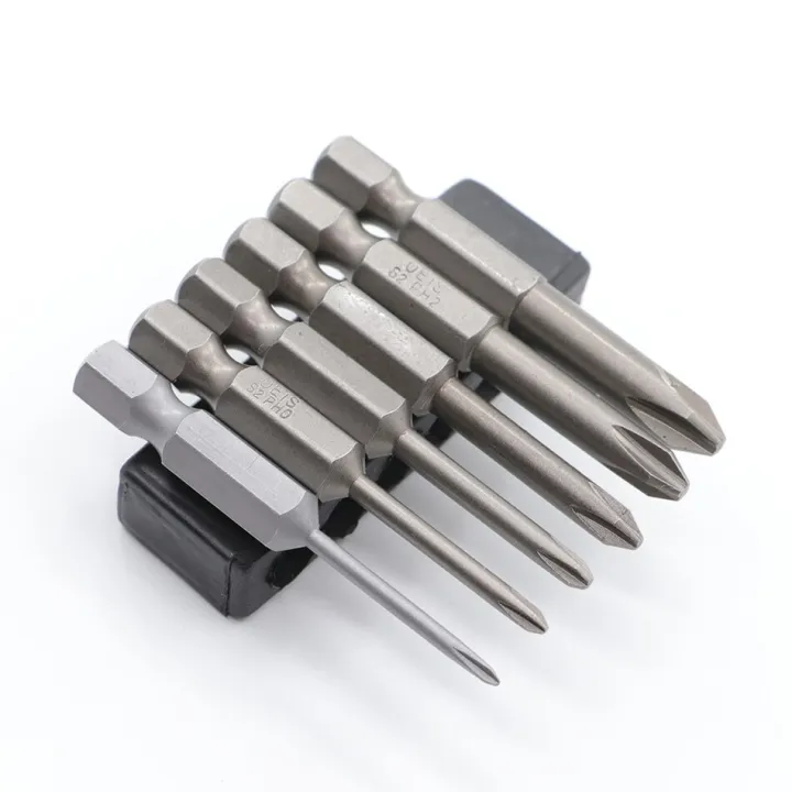 6pcs-set-50mm-1-4-hex-shank-cross-head-screwdriver-bits-electric-driver-hand-tools-magnetic-screwdriver-drill-bit-s2-steel-screw-nut-drivers