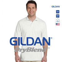 GILDAN® ดรายเบลนด์ เสื้อโปโล - ขาว 30N