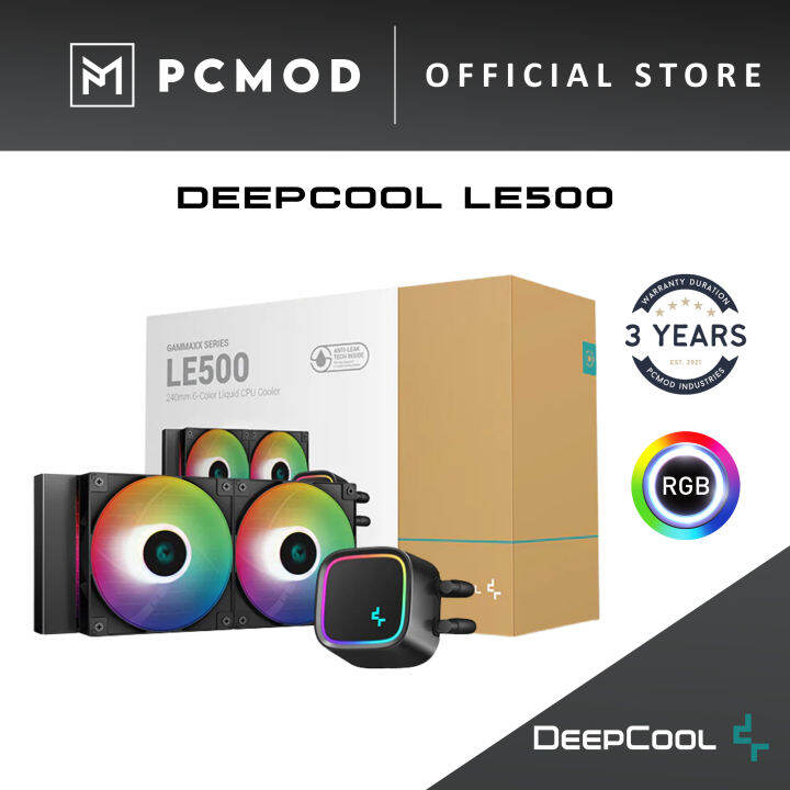 Deepcool LE SERIES | LE500 | LED AIO Liquid CPU Cooler | PCMOD | Lazada