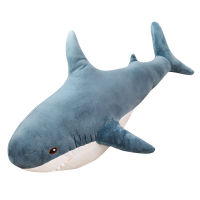 100cm Big Size Funny Soft Bite Pink Plush Shark Toy Pillow Appease Cushion Gift For Children
