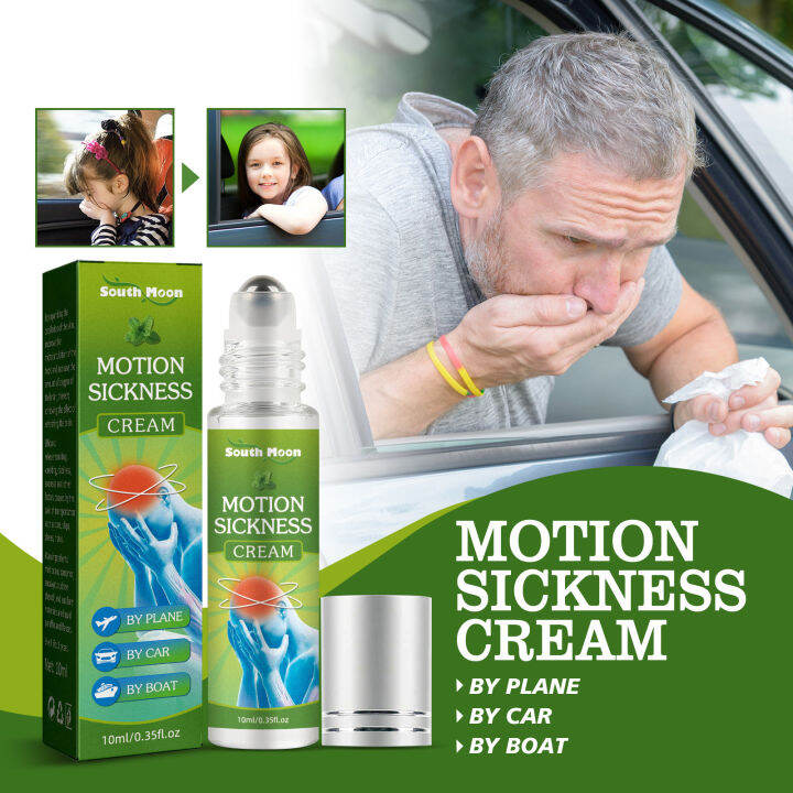 Adult Motion Sickness Mint Cream Nausea Vomiting Mint Refreshing