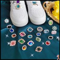 PANP Rhinestone เจ้าสาวส่องแสงคลิปหนีบรองเท้าตกแต่งรองเท้าหัวเข็มขัดเสน่ห์คลิปตกแต่งเชือกผูกรองเท้า