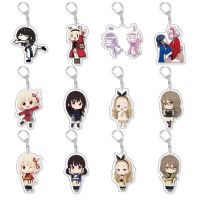 Anime Lycoris Recoil Chisato Nishikigi Takina Inoue Nakahara Mizuki Keychain Badge Accessories Acrylic Key Chain Cartoon Pendant