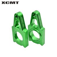 CNC Rear Chain Adjuster Axle Block Protection Cap For Kawasaki KX KLX 125 250 250F 450F 450R 2003-2014 2015 2016 2017 2018