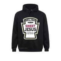 Casual Relish Sweet Jesus Funny Christian Parody Long Sleeve Summer Autumn Hoodies Classic Hoods Men Sweatshirts Size Xxs-4Xl