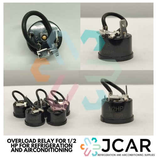 OVERLOAD RELAY FOR 1/2 HP FOR REFRIGERATION AND AIRCONDITIONING Lazada PH